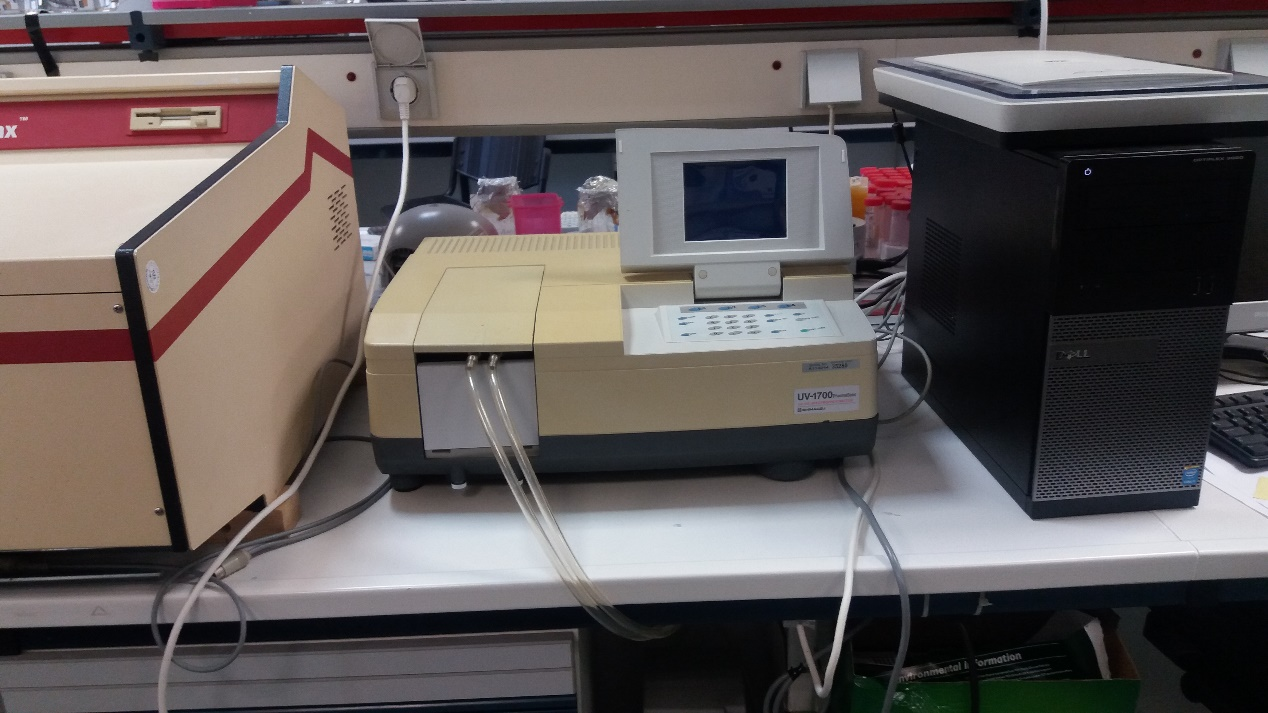 Spectrophotometer UV 1700 Pharmaspec Shimadzu